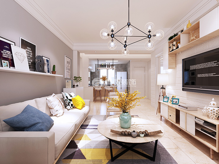 綠城全運(yùn)村-100平-北歐風(fēng)格-客廳 (4).jpg 綠城全運(yùn)村-100平-北歐風(fēng)格-客廳 (4).jpg