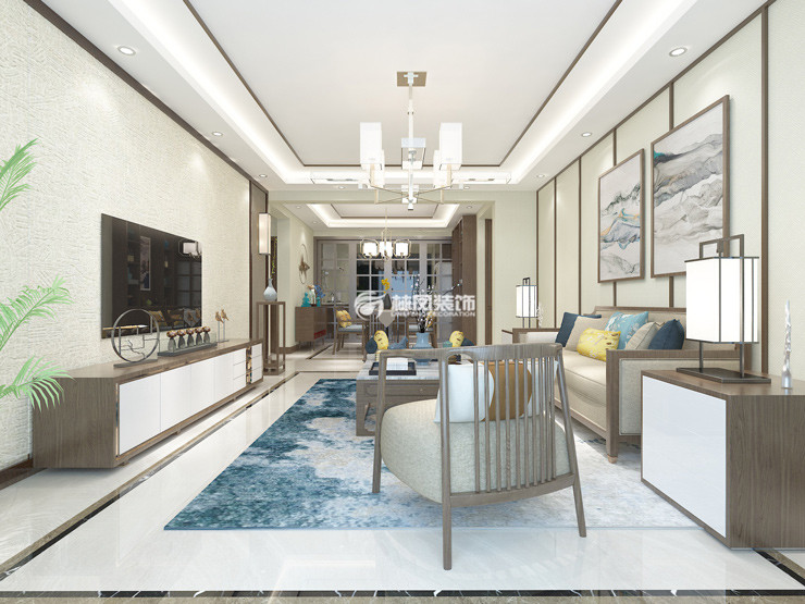 中糧隆璽-150平-新中式風格-客廳3.jpg 中糧隆璽-150平-新中式風格-客廳3.jpg