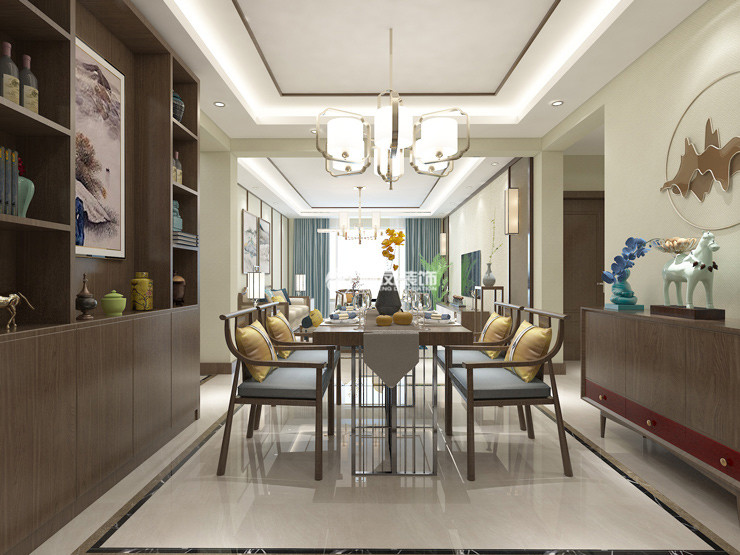中糧隆璽-150平-新中式風格-餐廳1.jpg 中糧隆璽-150平-新中式風格-餐廳1.jpg