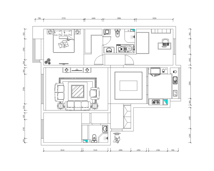 中糧隆璽-150平-新中式風格-戶型圖.jpg 中糧隆璽-150平-新中式風格-戶型圖.jpg