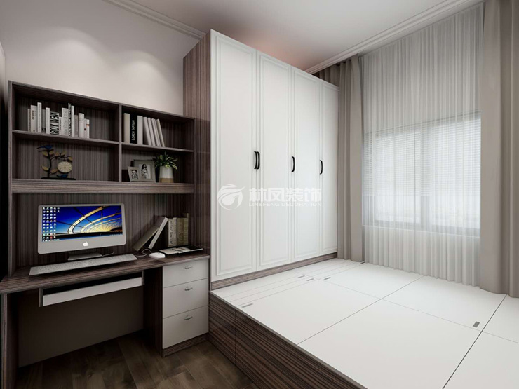 美弗霞灣-89平米-現(xiàn)代風(fēng)格-次臥室.jpg 美弗霞灣-89平米-現(xiàn)代風(fēng)格-次臥室.jpg