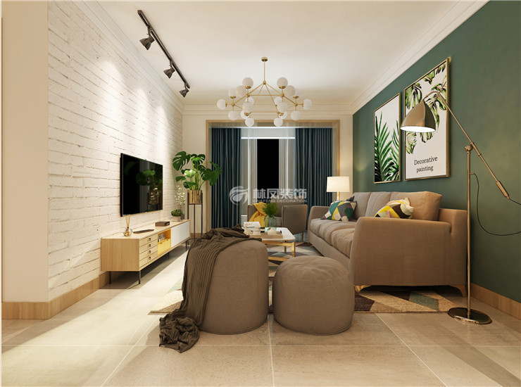 中?？党?113平-北歐風格-客廳 (3).jpg