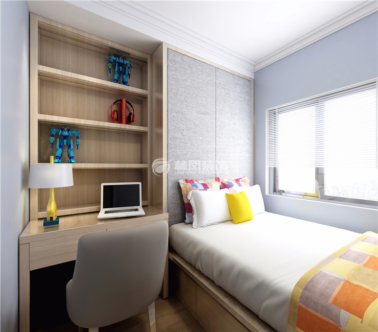 中?？党?125平-北歐風(fēng)格-次臥室.jpg