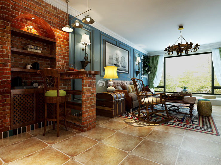 御景新世界-165平-美式風(fēng)格-客廳01.jpg 御景新世界-165平-美式風(fēng)格-客廳01.jpg