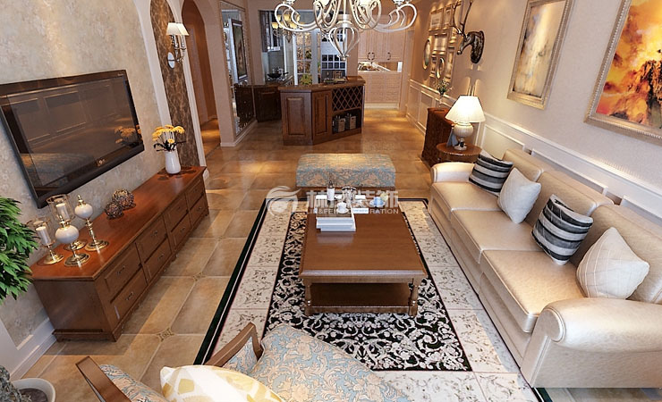 金地鉑悅-96平-美式風(fēng)格-客廳1.jpg 金地鉑悅-96平-美式風(fēng)格-客廳1.jpg