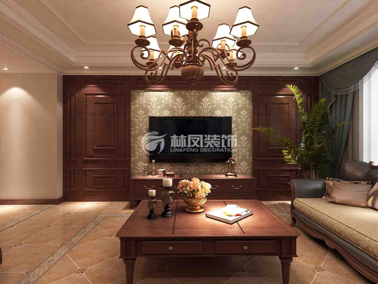 碧桂園公園里-162平-美式風格-電視墻.jpg 碧桂園公園里-162平-美式風格-電視墻.jpg