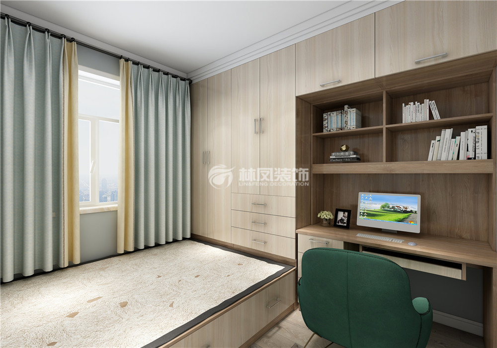 中海和平之門施工圖-89平-北歐風(fēng)格 -次臥.jpg 中海和平之門施工圖-89平-北歐風(fēng)格 -次臥.jpg
