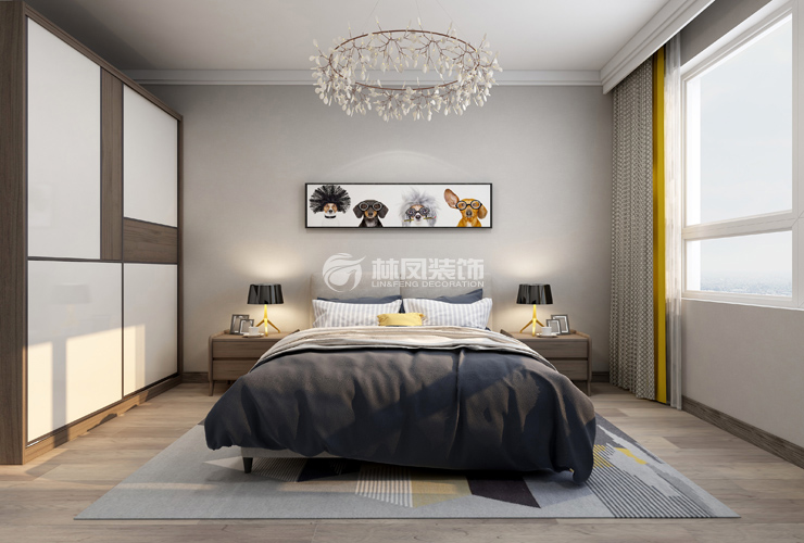 保利茉莉公館-130平-現(xiàn)代風(fēng)格-次臥室.jpg 保利茉莉公館-130平-現(xiàn)代風(fēng)格-次臥室.jpg