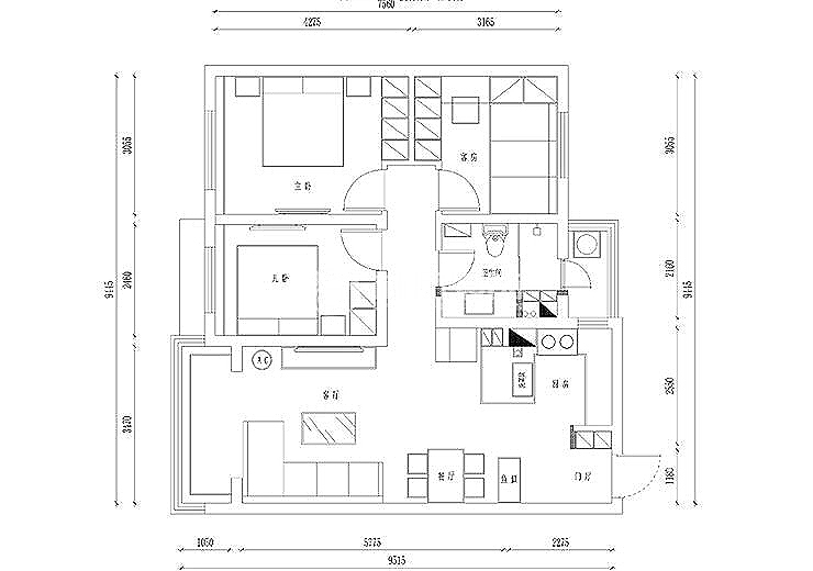 碧桂園方糖-105平-現(xiàn)代風(fēng)格-平面圖.jpg 碧桂園方糖-105平-現(xiàn)代風(fēng)格-平面圖.jpg