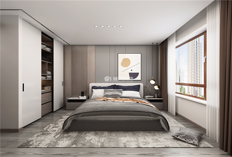 碧桂園太陽城-136平-現(xiàn)代風格-臥室.jpg 碧桂園太陽城-136平-現(xiàn)代風格-臥室.jpg