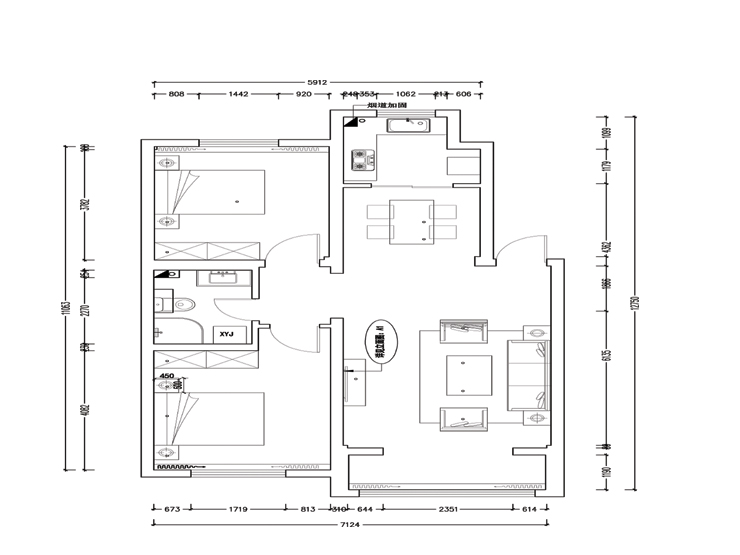 融創(chuàng)唐軒府86平-現(xiàn)代輕奢-平面圖.jpg 融創(chuàng)唐軒府86平-現(xiàn)代輕奢-平面圖.jpg