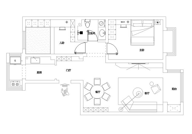 龍澤灣-106平-奶油風(fēng)格-平面圖.jpg 龍澤灣-106平-奶油風(fēng)格-平面圖.jpg